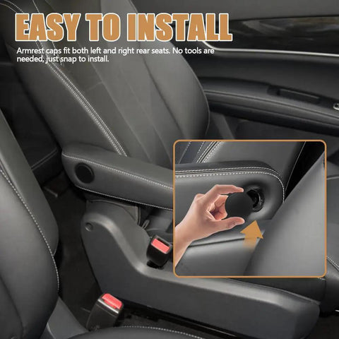 Installing Arm Rest Cover Cap Replacement For 2007 To 2019 Chevy Tahoe Cadillac Escalade Suburban Yukon bucket seats