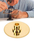 Hour Wheel Replacement For ETA 2824 2836 2834 Movements Alloy Watch Part being inspected by watchmaker