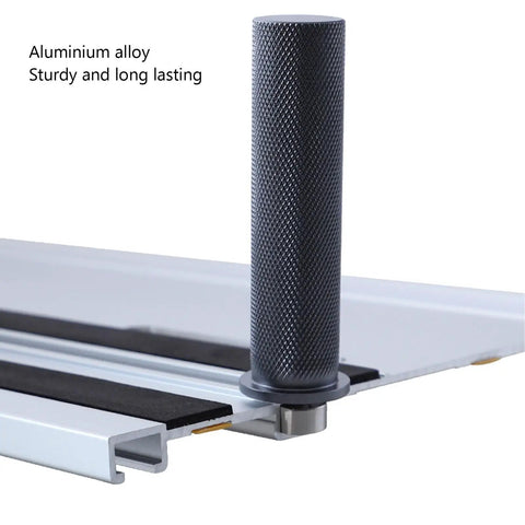 Two Pack Nineteen Millimeter Aluminum Clamp Tenons For Woodworking Tables And Table Holes, Quick And Easy Clamp System shown