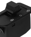 Universal Motorcycle Handlebar Signal Switch Assembly For Electric Bikes And Motorcycles With Ergonomic Design, black plastic view