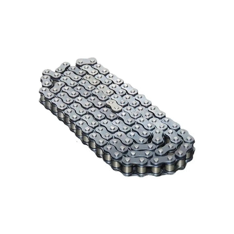 Heavy Duty Roller Chain 06B 1.5M Link For Industrial Drive Systems Made From Strong 45# Carbon Steel on a white background.