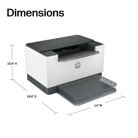 Front view of LaserJet M209dw Wireless Printer With Fast Speeds Easy Setup Mobile Printing Auto Duplex Best For Small Teams