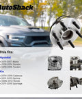 Rear Wheel Hub Bearing Assembly With ABS Ready To Roll For 2010-2014 Hyundai Sonata, 2011-2015 Kia Optima, 2011-2016 Kia Sportage, 2010-2015 Hyundai Tucson Left Or Right, 1 Piece on display with car in background