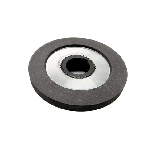 Heavy Duty Industrial Equipment Electromagnetic Induction Brake For Machinery And Conveyor Systems Built Tough With Durable Brake Assemblies For Smooth Quiet Stops And Precise Control In Industrial Applications One Color Finish, front view