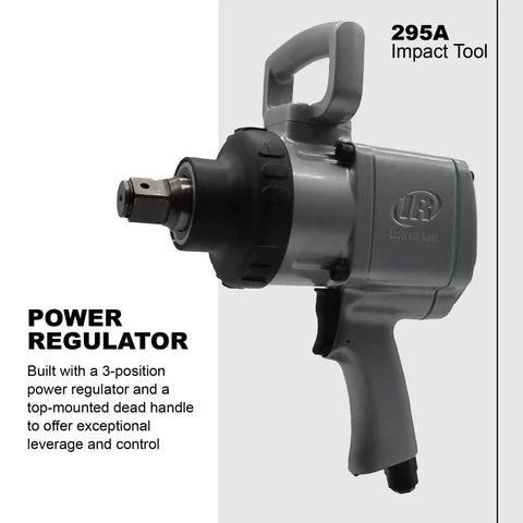 One Inch Air Impact Wrench With Pistol Grip, Delivers Up To 1475 Ft Lbs Max Torque, Heavy Duty Build With Metal Housing
