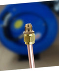 Copper Grease Nipples Assortment Kit For Pneumatic Fittings And Automotive Use Straight And Angled M8 M10 showing brass fitting
