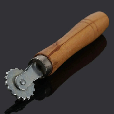 Spur Wire Embedder Tool For Beehives Beekeeping Gear with wood handle and metal wheel
