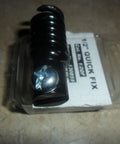 One Half Inch Quick Fix Connector For Field Repair Of Drain Snakes, Screw On Cable Connector That Will Not Slip, Quick Fix Tool For Plumbers, Durable Made In USA on packaging