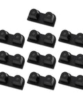 Waterproof Cable Gland Inserts 10 Pack Built To Last With 50A Double Hole Wire Connectors Durable Gland Plugs for electric panels and marine gear