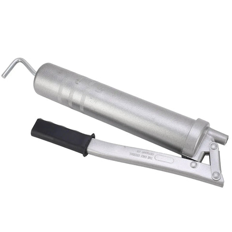 High Pressure Grease Gun 8000 PSI 400cc Manual Oiling Greaser for Steel Machinery and Industrial Equipment Maintenance Heavy Duty