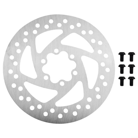 145mm Six Bolt Disc Brake Rotor For Road And Mountain Bikes And Electric Scooter Models Delivers Crisp Braking And Stops On A Dime With Superior Heat Dissipation And Stainless Steel Toughness For Everyday Ride