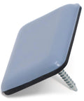 Professional PTFE Furniture Glides With Nail Rectangular Floor Protectors Heavy Duty Teflon Slider in grey color.