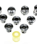 Bead Roller Forming Set With Nine Dies And One Polyurethane Lower Wheel For 22mm Shaft CR12 Steel Not Chrome Plated Not Peel Pro Grade