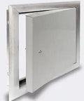 2400 Series Aluminum Universal Access Door 30x30 With Screwdriver Latch, Built Tough, Insulated Three Quarter Inch Polystyrene With Gasketed Door And Frame, Fits Rough Wall Openings About 30 By 30 Inches, Ideal For Exterior Or Moist Environments.