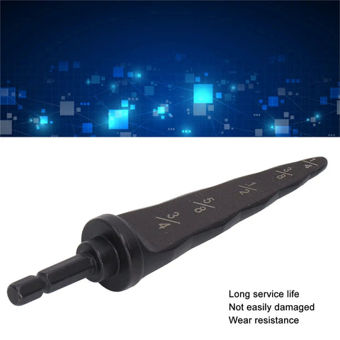 Garosa 5 In 1 Multifunctional Electric Tube Expander High Carbon Steel Pipe Swaging Punch Tool With Drill end tip for copper tube expansion.