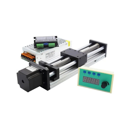 Woodworking Ball Screw Linear Guide Motion Rail Slide for CNC Machines with control module