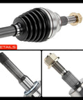 Front Left Driver Side CV Axle Shaft Assembly For Ford Escape 2013-2019 And Lincoln MKZ 2013 2.0L Turbo Axle Nut Included
