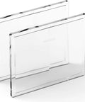 2-Pack 2.5X Magnifying Welding Lenses Cheater Lens For Helmets Clear, shown in 3.54 by 4.25 inches, polycarbonate material