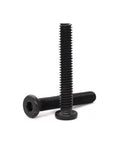 Black 5/16-18 X 2-3/4 Inch Flat Head Allen Bolts Socket Cap Screws For Furniture Connecting Kit With Hex Key 10 Pack Ideal For Bed Table Chair Crib