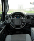 Interior view featuring Automatic Transmission Shifter Lever 905-109 Black for Ford Expedition F-Series 1997-2006 and Lincoln Navigator.