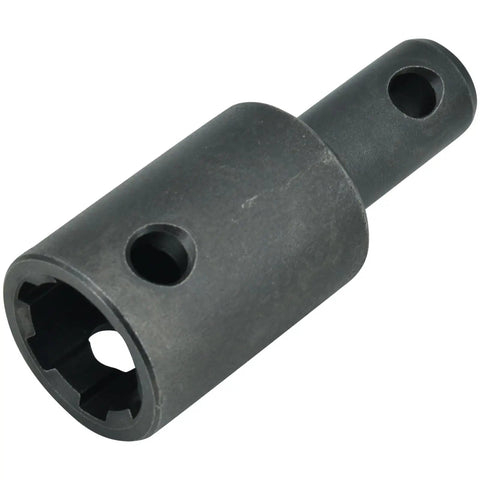 Grounding Drill Adapter Three Quarter Inch To Seven Eighth Inch Universal Connector For Power Drill With Guide Pin Beefy Built To Last