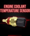 Top Shelf Engine Coolant Temperature Ect Sensor Direct Fit Replacement For Hyundai Kia Accent Elantra Sonata Tucson Forte.