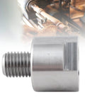 Heavy Duty Workhorse Wood Lathe Mandrel Adapter, 1 Inch Male 8 Tpi To 30 X 3.5 mm Female Thread Spindle Converter close-up view.