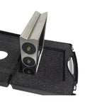 Tough As Nails Magnetic Spirit Level Featuring Dead On Precise Dual Vials And A Sturdy Right Angle Squaring Guide laid in hard case.