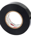 Temflex 1700 Vinyl Electrical Tape single roll 3/4 in (19.05 mm) x 60 ft (720 in / 18,288 mm) Black PVC insulating tape 7 mil