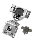Rock Solid 10 Pack 1.5 Inch Overlay Soft Close Cabinet Hinges With 90 Degree Restricted Opening and 6 Way Adjustment hardware angle