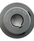 2.2 Inch Cast Iron Motor Pulley 3/4 Inch Bore 1 Groove For A, 3L And 4L V Belts, 2.2 Inch Outer Diameter, Standard Keyseat