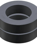 Two Pcs Big Ol Ferrite Ring Magnets Grade 10 For Science Experiments Industrial Educational And DIY Projects, side view
