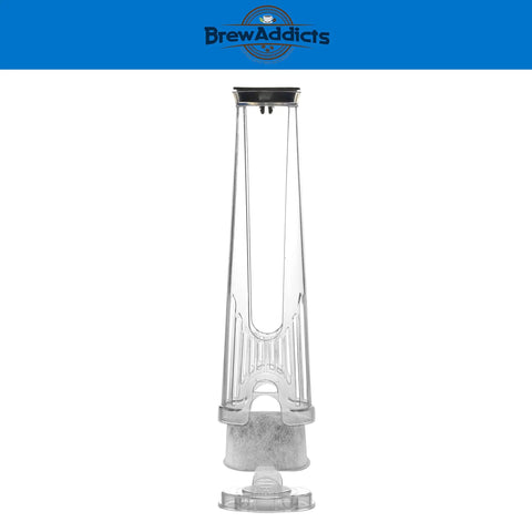 Water Filter Starter Kit For Keurig 2.0 Coffee Brewers Includes Six Replacement Charcoal Filters And Durable Filter Holder Leak Free Fit Keeps Your Brew Fresh Bold Flavor Easy Swap For Everyday Coffee, featuring transparent filter holder.