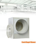 Rock Solid Centrifugal Blower With Kickin 2300 Cubic Meter Hour Airflow 300 Watt Motor And 3 Speed Adjustable Ventilation Fan For Lab Smoke And Fume Extraction Heavy Duty Pp Build in lab setting with open design.