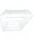 Upgraded Lower Crisper Bin Replacement For Frigidaire Refrigerator Compatible With 240351207 Plus 240351203 240351206 240351209 Ultra Durable Non OEM Bin For Fresh Produce Easy Fit Long Lasting; clear plastic view
