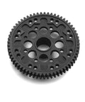Beefed Up 61T 0.8M Hardened Steel Spur Gear for Arrma 1 By 10 Gorgon 4x2 Mega Monster Truck RC Car, front view