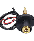 MIG Welding Panel Socket With Flange Base Adapter Made From Brass Torch Conversion Kit For CO2 And Binzel Guns Replacement Part
