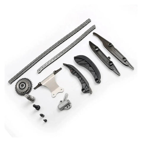 Solid Timing Chain Guide And Tensioner Kit For BMW 320i And Mini Cooper F30 F56 G20 B48 Engine 2 Liter Stops Rattling Beats Shop Bills Easy Install Job Quick Fix Keep It Running Clean Grab Yours Now To Ensure Best Drive Experience Ever.