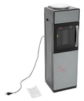 Top Loading Water Cooler Dispenser with Hot and Cold Water, Removable Drip Tray, LED Indicators, Bottom Storage, 5 Gallon Bottles
