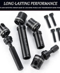 Industrial Grade Steel RC Drive Shafts Set For 1 By 18 TRX4M Defender Bronco Crawler Car Upgrade Front And Rear Center Driveshafts