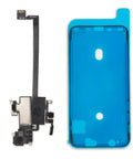 IPhone XS Max Ear Speaker Replacement Kit With Proximity Sensor Flex Cable For 6.5 Inch Models A1921 A2101 A2102 A2103 A2104 OEM Proximity Light Sensor Repair DIY, black flex cable and blue adhesive
