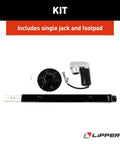 Ground Control 3.0 Automatic 5th Wheel RV Leveling System Front Hall Effect Jack Replacement kit with jack and footpad