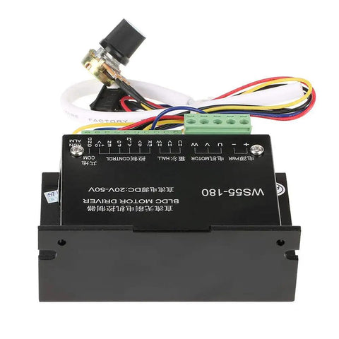 Brushless Spindle BLDC Motor Driver For CNC Speed Controller Pro Grade 20V To 50V with external potentiometer