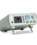 Heavy Duty Kickass Dual Channel DDS Signal Generator Frequency Counter With Sixty Megahertz Arbitrary Waveform Output And Two Hundred Mega Samples Per Second For Nitty Gritty Electronics Debugging on display angle.