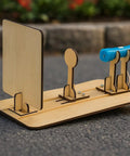 Build Your Own Wind Car Periscope Telegraph Earthquake Alarm And More With This Totally Buildable 5 In 1 Wood Craft Kit For Hands On Physics And Motion Discovery That Feels Like A Real Lab Project For Curious Kids. wooden 5-in-1 science kit with wind car, periscope and telegraph