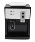 Countertop Water Dispenser For 5 Gallon Bottles With Hot And Cold Water Cup Push Spout 500W Fast Heating No Fuss Compact 27Cm Desktop Water Cooler For Home Office Dorm Room White