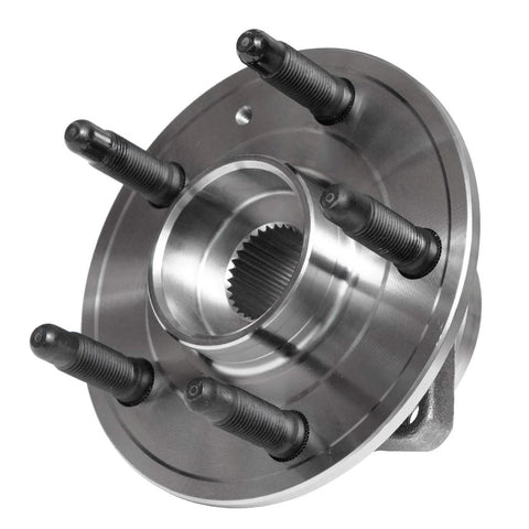 Solid Front Wheel Hub And Bearing Assembly 5 Lug Fits Buick LaCrosse Regal Cadillac XTS Malibu Equinox GMC Terrain Saab Nine Five Premium ISO Certified Replacement