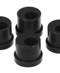 Offset Rack and Pinion Bushings for Ford Mustang 1984 to 2004 Black Polyurethane Upgrade