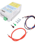 Smooth Operator Ac Starter For 4 To 7 Ton Residential Units featuring installation components and colored wiring for easy setup.