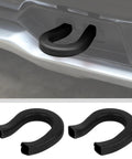 Red Tow Hook Covers For Chevy Silverado And GMC Sierra 2014 2025 Bumper Receiver Cover And Trailer Hitch Protector